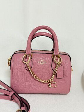 coach Mini Rowan Crossbody Bag In Signature Leather ccf28